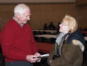 H&eacute;l&egrave;na Katz and Canadian Governor-General David Johnston